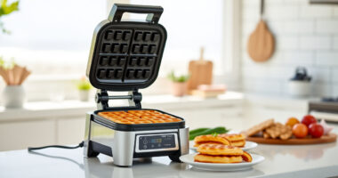 Beat the Summer Heat with Ninja Belgian Waffle Maker Pro