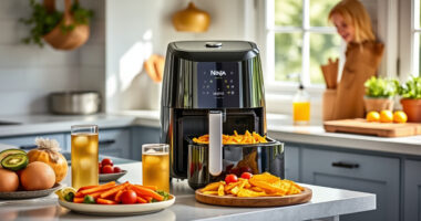 Master Summer Snacks with the Ninja Crispi 4-in-1 Glass Air Fryer
