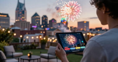 Nashville's 4th of July fireworks are bigger than ever. What time do they start?