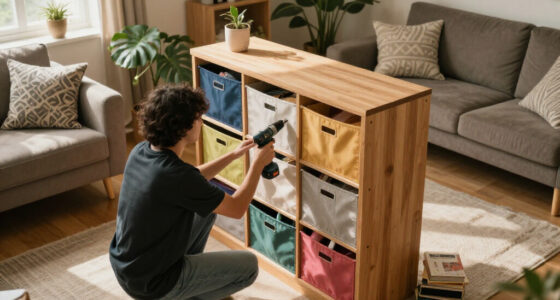 I Created A Pretty IKEA BILLY Hack That Seriously Cuts Clutter