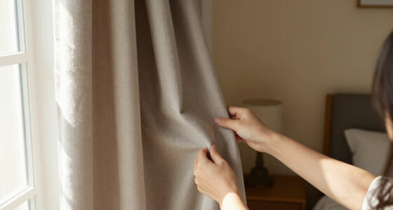 I Ditched My Closet Doors For $60 Pleated Curtains (See Why!)