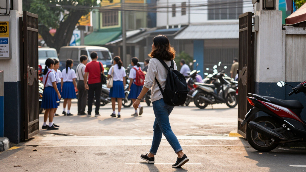 Senin Pagi, Jakarta Jalan Lagi ☀️🚶‍♀️🚌 Ada Yang Mulai Mengejar Bel Masuk Sekolah, Ada Yang Berangkat Kerja, Ada Juga Yang Kembali Menjalani Rutinitas Setelah Weekend. Jalanan Mul