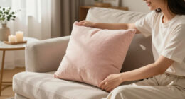 This Luxury-Looking Bolster Pillow Was Made From Scratch So Easily