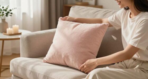 This Luxury-Looking Bolster Pillow Was Made From Scratch So Easily