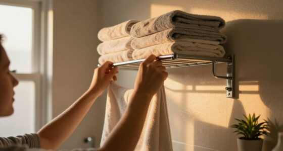 This Metal Rack Creates Instant Towel Storage And Includes Extra Uses I Never Expected!