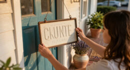 Forget Wreaths — This Vintage-Inspired Trend Is Perfect For Front Doors