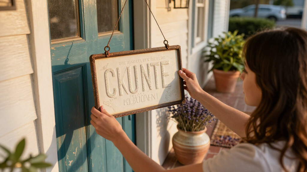 Forget Wreaths — This Vintage-Inspired Trend Is Perfect For Front Doors