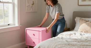 I Traded My 1930S Nightstand For This Pink Wayfair Find (See Why!)