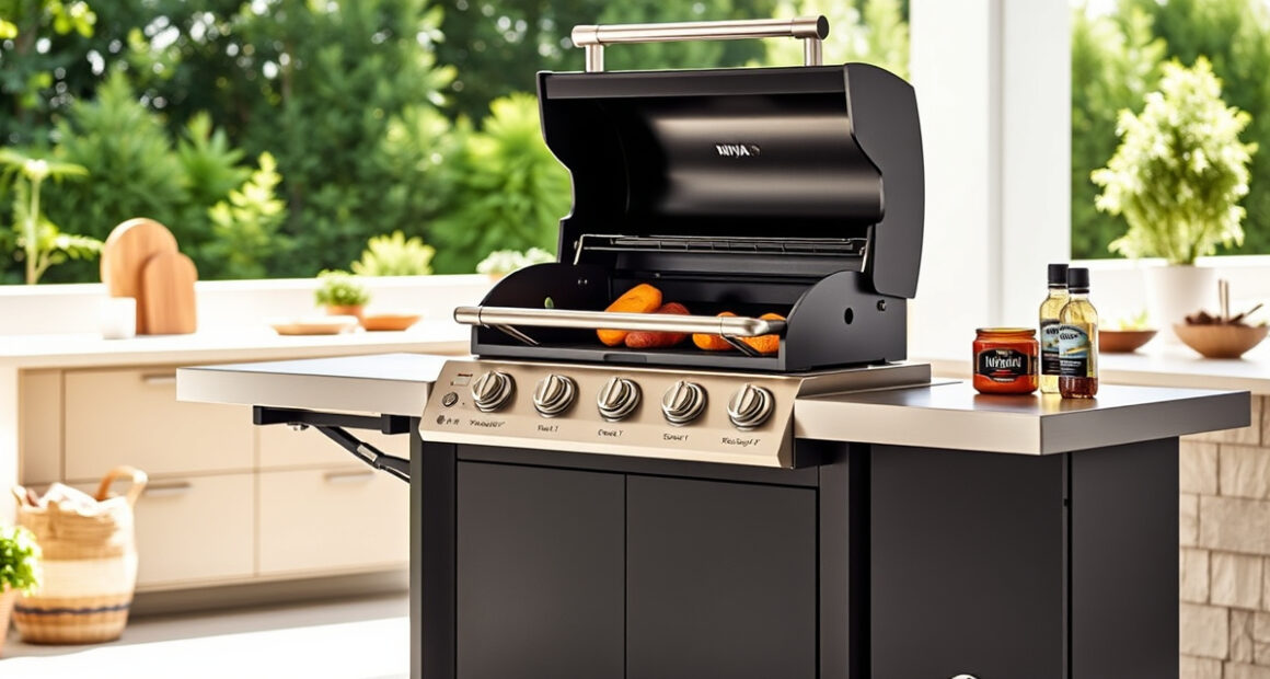 Master Summer BBQ with Ninja OG951 Woodfire Pro Connect XL Grill