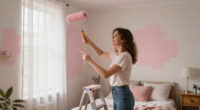 She Painted More Than Just The Walls In Her Dreamy Bedroom Retreat