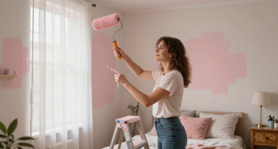 She Painted More Than Just The Walls In Her Dreamy Bedroom Retreat