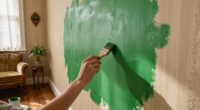 They Turned Their Beige 1900S Parlor Into A Bold, Green “Analog Room”