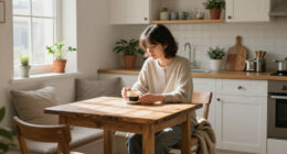 This All-White Kitchen Nook Became Cozy Without A Major Renovation