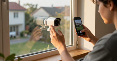 Baseus’ New 4K Security Camera Turns Your Window Into A No-drill Monitoring Setup