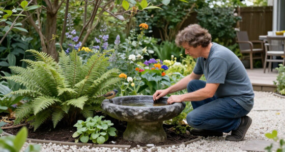 Ditch Basic Birdbaths: The Home Depot Find That'll Blend Into Your Landscape