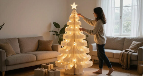 Next Just Supersized The Paper Christmas Tree Trend With Its 5Ft Light-up Tree – I Predict A Sell-out