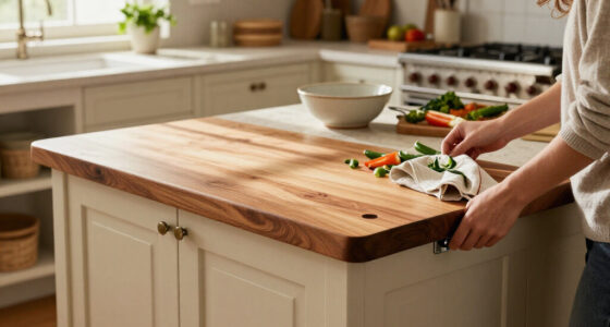 Not A Peninsula: Joanna Gaines Has A Clever Way To Add More Counter Space To Kitchens
