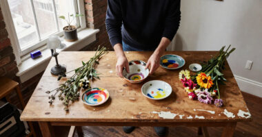 The Secret To This East Village Apartment's Creative Energy? Grit, And Never Feeling "Too Overly Polished Or Pristine"