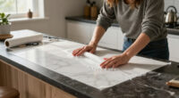 This $50 Amazon Find Made My Dark, Dated Countertops Look Like Expensive Marble